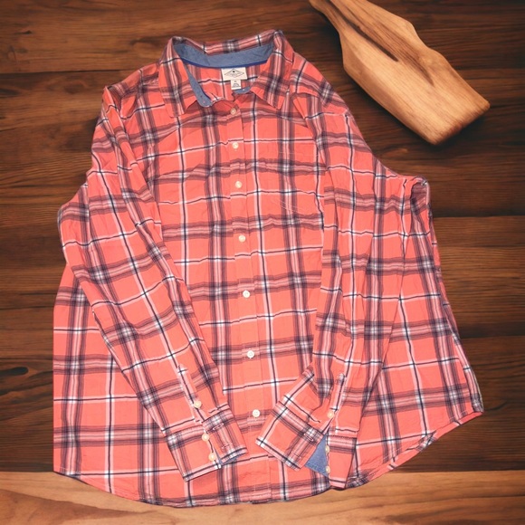 St Johns Bay Woman’s a Plaid Flannel-Just in time for Fall🍁 - Picture 1 of 1